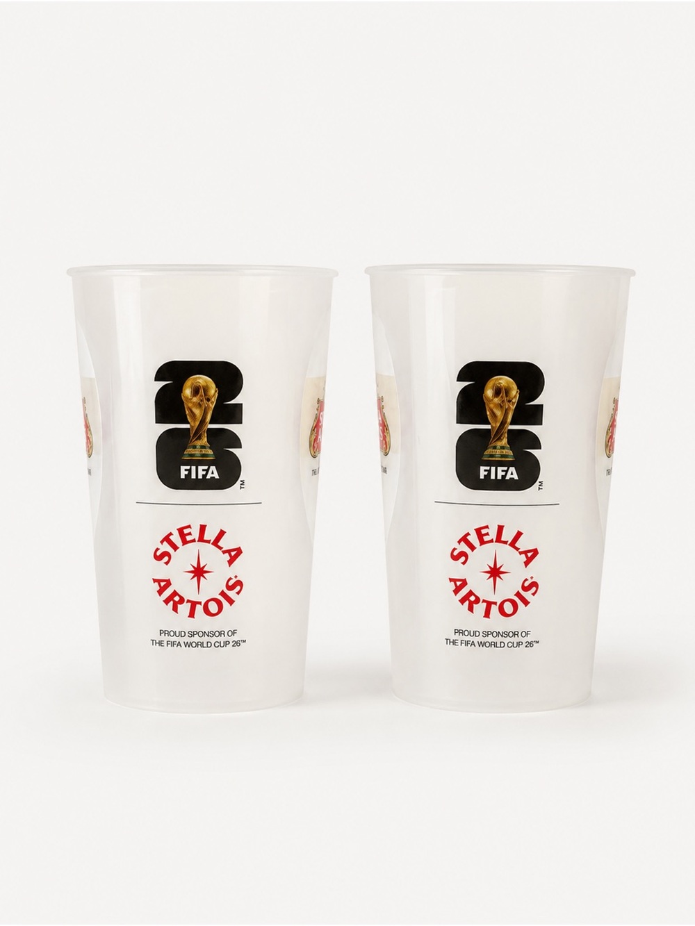 Stella Artois FIFA World Cup 26 Promotional Cup Set (New)